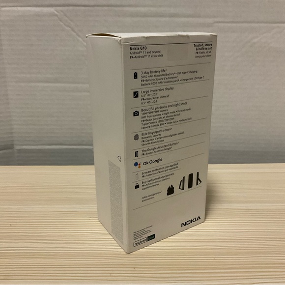 Nokia G10 TA-1338 32GB Dual Sim Unlocked Android Smartphone - Night. - Picture 2 of 11